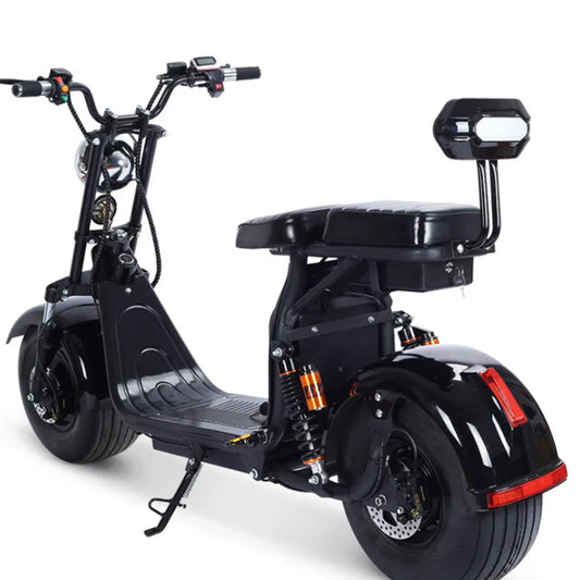 Scooter Électrique Citycoco YIDE – Châssis Acier, 60V 12/20Ah, Batterie Amovible, Full Suspension | 10 Coloris