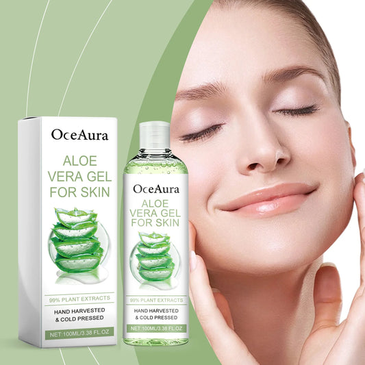 Aloe Vera Facial Gel — Hydrating, Soothing & Refreshing