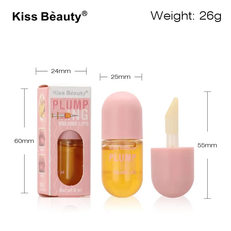 Sérum Repulpant Lèvres – Gloss Volumateur Longue Tenue & Soin Hydratant