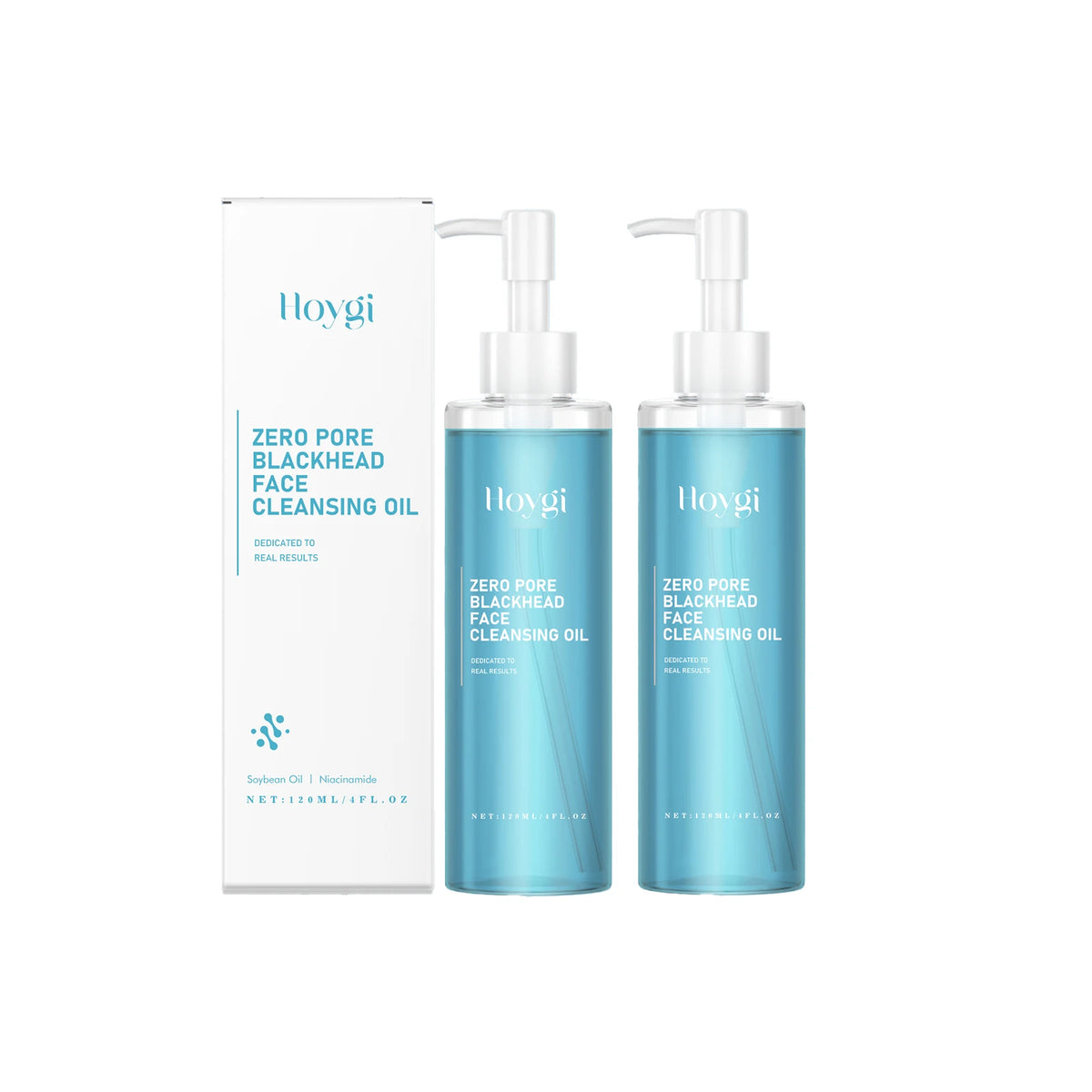 Huile Nettoyante Double Cleansing Hoygi – Niacinamide, Soja & Vitamine C | 120ml