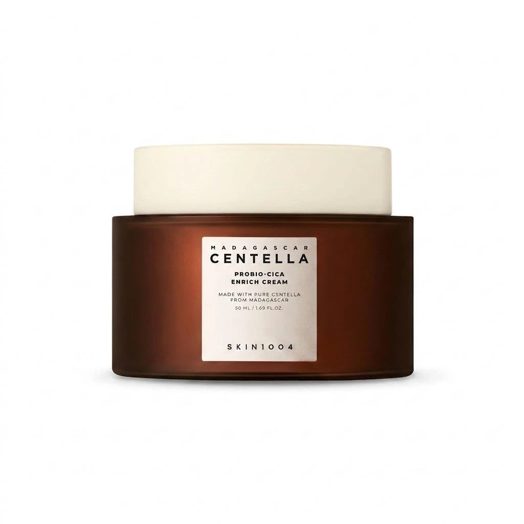 Madagascar Centella Probio-Cica Enrich Cream 50ml Korean Face Moisturiser, Night Face Cream
