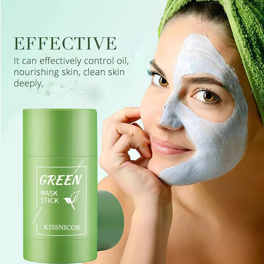 Masque Argile au Thé Vert eelhoe 40g – Anti-Points Noirs, Pores & Hydratant