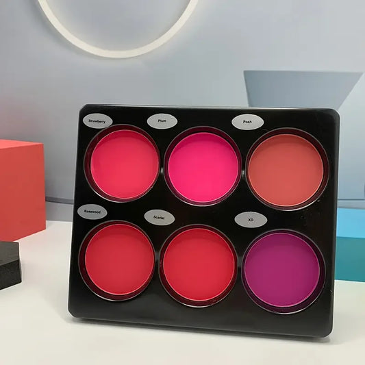 Palette Blush Matte 6 Teintes Grand Format | Contouring & Longue Tenue
