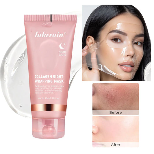 Masque Peel-Off Coréen au Collagène – Soin Anti-Rides & Lifting Nuit