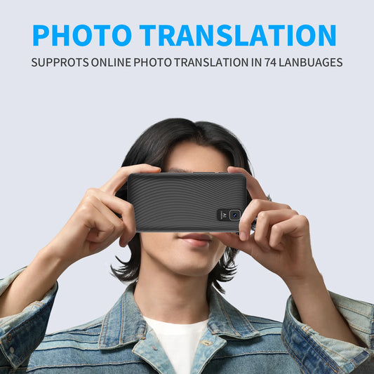 Traducteur Vocal Boeleo S85 – 138 Langues, ChatGPT, Photo & Interprétation | Écran 3,54"
