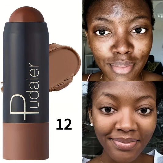 Stick 2-en-1 Fond de Teint & Correcteur – Waterproof, Couvrance Totale & Longue Tenue