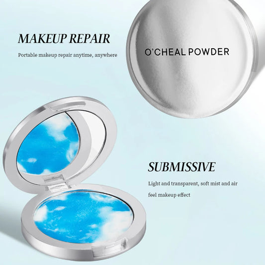 Poudre Fixante Compacte Mat – Anti-Fondu, Correctrice & Brightening pour Retouches
