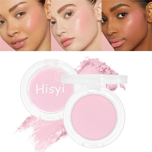 Blush Quotidien Mono-Couleur — Reflet Viné Subtil, Paillettes Fines & Palette Naturelle