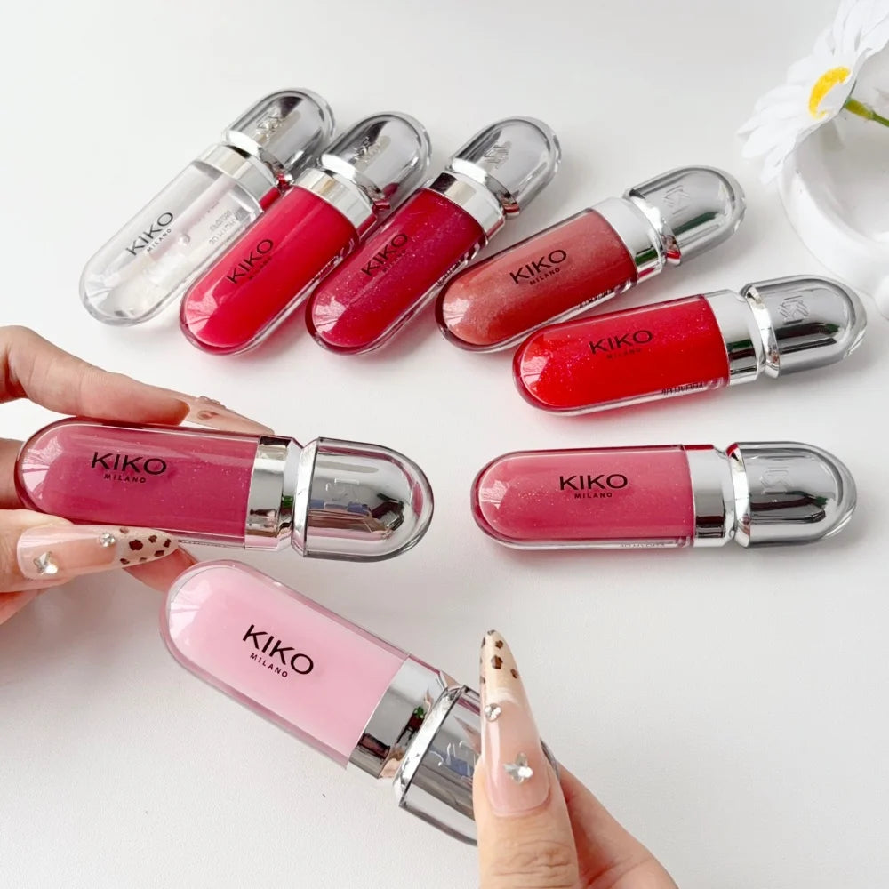 KIKO Milano 3D Hydra Lip Gloss – Brillance Miroir, Waterproof & Longue Tenue