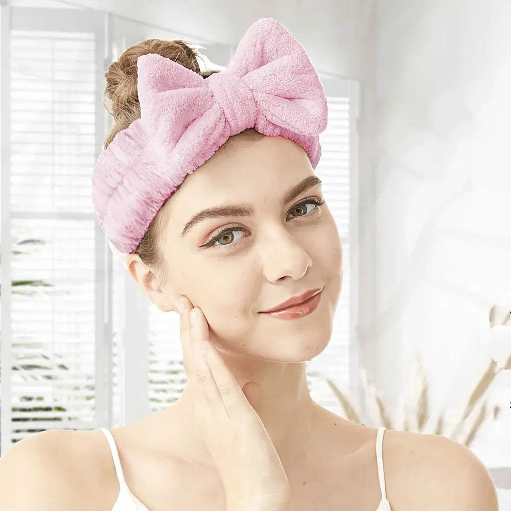 7-Piece Facial Care Kit – Brush, Roller, Headband & Cleansing Accessories