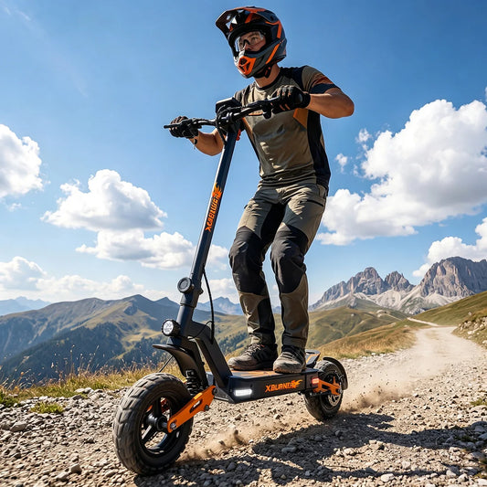 Trottinette Électrique 750W T3 – 48V 25Ah, Suspension Totale, Longue Autonomie | Certifiée CE