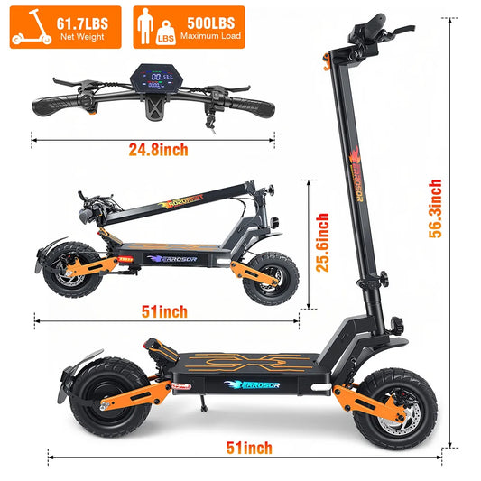 Trottinette Électrique 750W T3 – 48V 25Ah, Suspension Totale, Longue Autonomie | Certifiée CE