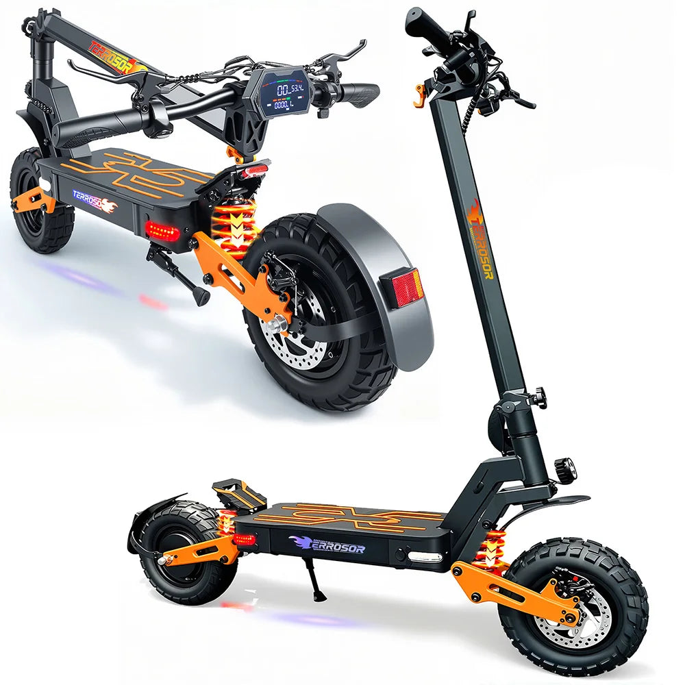 Trottinette Électrique 750W T3 – 48V 25Ah, Suspension Intégrale & Double Frein Disque | CE