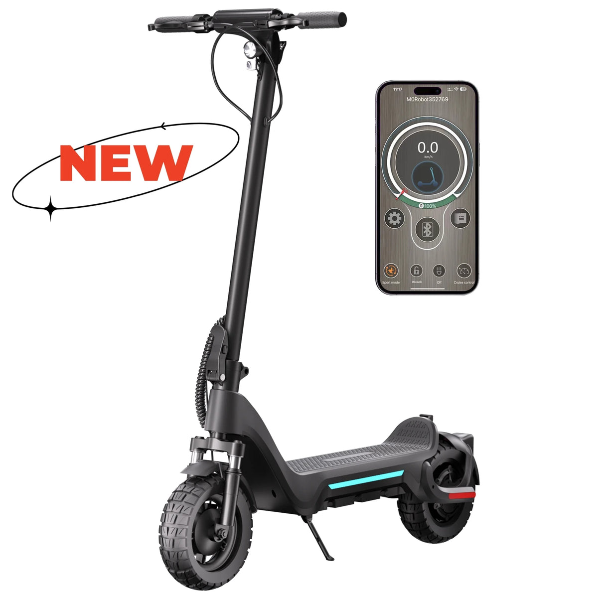 Trottinette Électrique LINKSPORTS 800W 48V 15Ah – Tout-Terrain, Grande Autonomie & Livraison EU