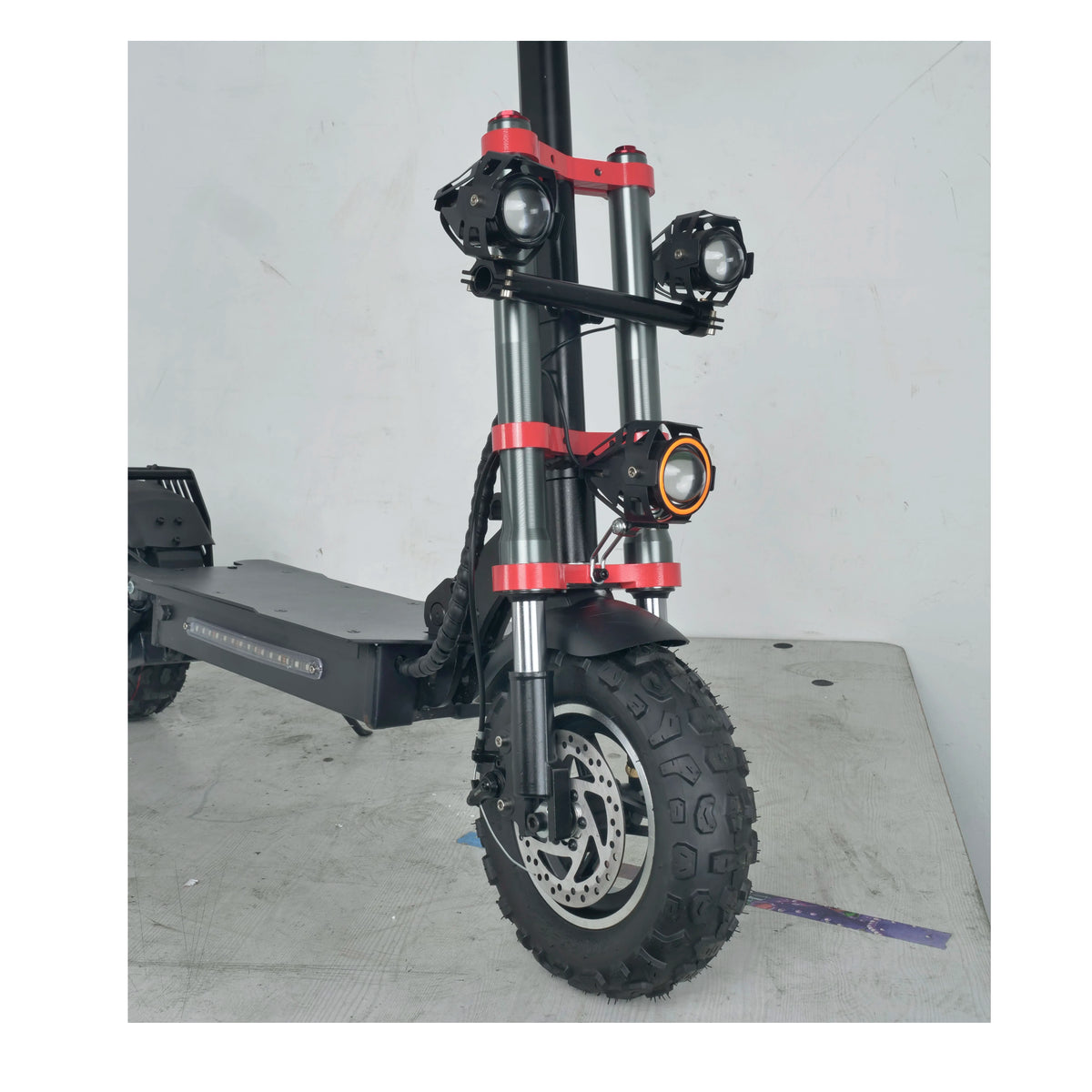 Trottinette Électrique 5600W Double Moteur – 48V 20Ah, 78km/h, Pneus 11", Suspension Intégrale | Tout-Terrain