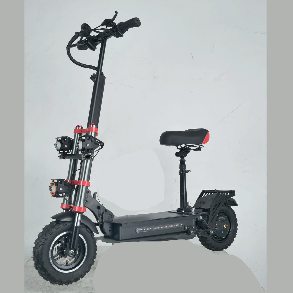 Trottinette Électrique 5600W Double Moteur – 48V 20Ah, 78km/h, Pneus 11", Suspension Intégrale | Tout-Terrain