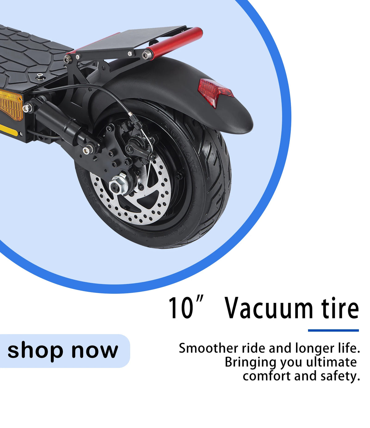 Trottinette Électrique EMANBA L12 Max 800W – 48V 16Ah, Pneus 10", Suspension Intégrale | Stock EU