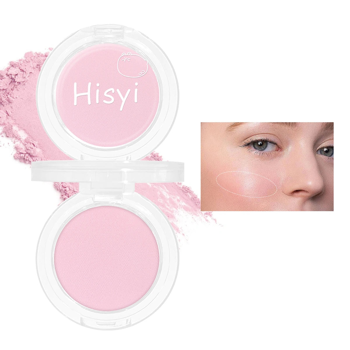 Blush Quotidien Mono-Couleur — Reflet Viné Subtil, Paillettes Fines & Palette Naturelle