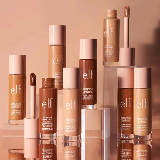 Primer & Fond de Teint Liquide e.l.f. – Couvrance & Tenue Longue Durée