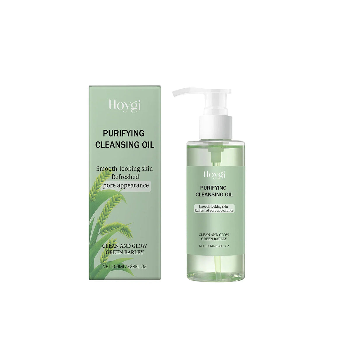 Huile Démaquillante Visage Hoygi – Purifiante, Resserrante des Pores, Douce et Non Irritante – Élimine Points Noirs et Maquillage 100ml