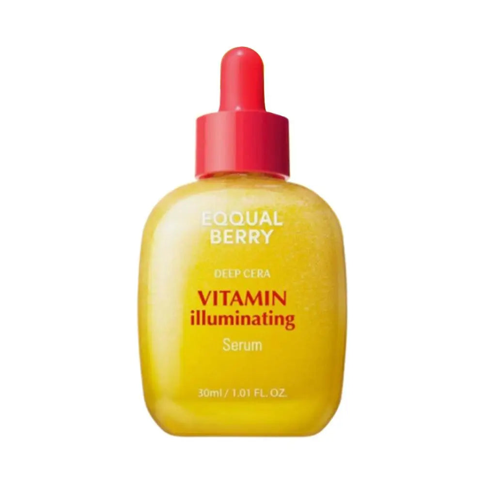 EQQUALBERRY Sérum Vitamine C & Crème Bakuchiol – Raffermissant, Anti-Pores, Peaux Sensibles