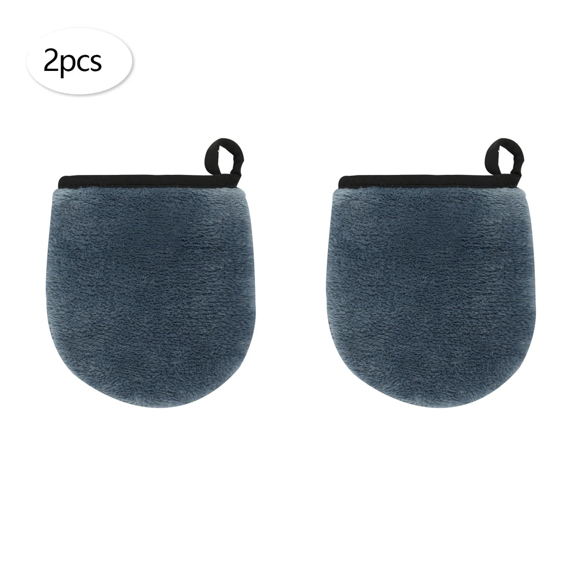 Gants & Carrés Démaquillants Réutilisables – Lot de 2, 4 ou 6 – Tous Types de Peau
