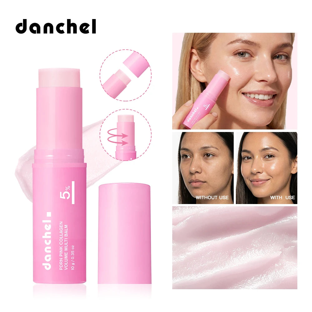 Stick Crème Hydratante au Collagène | Soin Visage Repulpant & Éclat Coréen