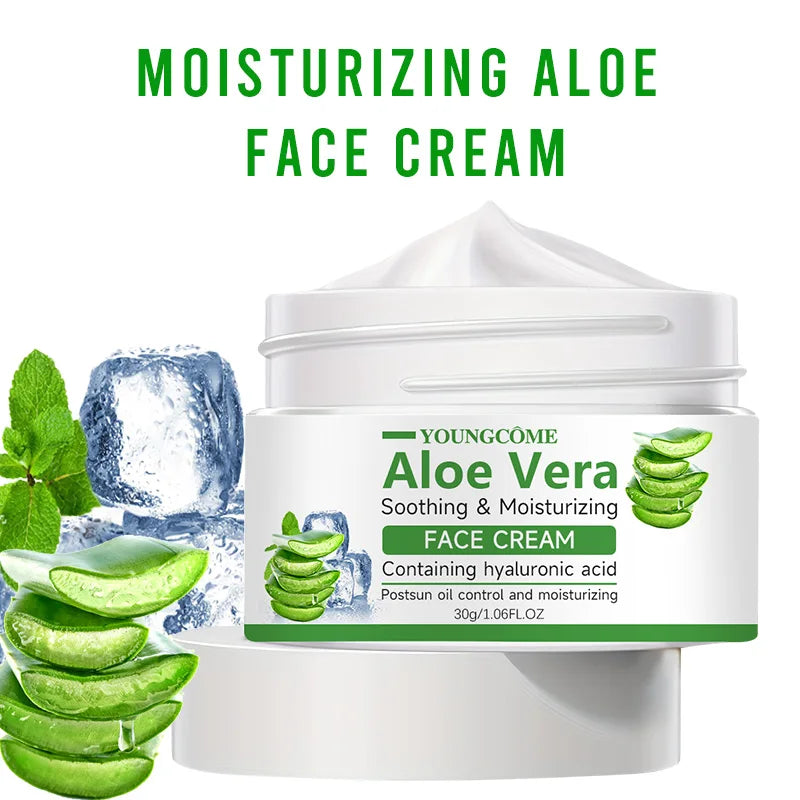 YOUNGCOME Aloe Vera Moisturizing Face Cream – 30g/60g