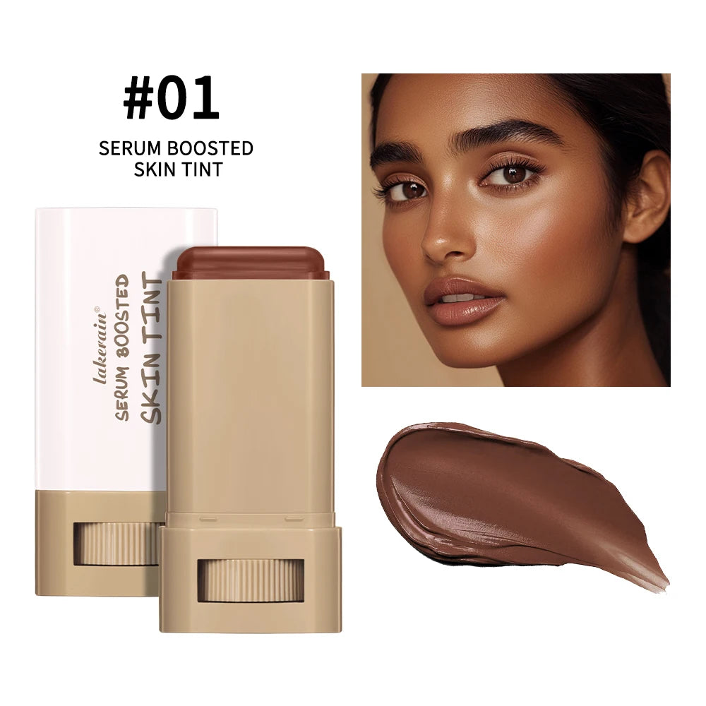 Stick Fond de Teint Sérum Skin Tint – Waterproof, Couvrance Naturelle & Teint Lumineux