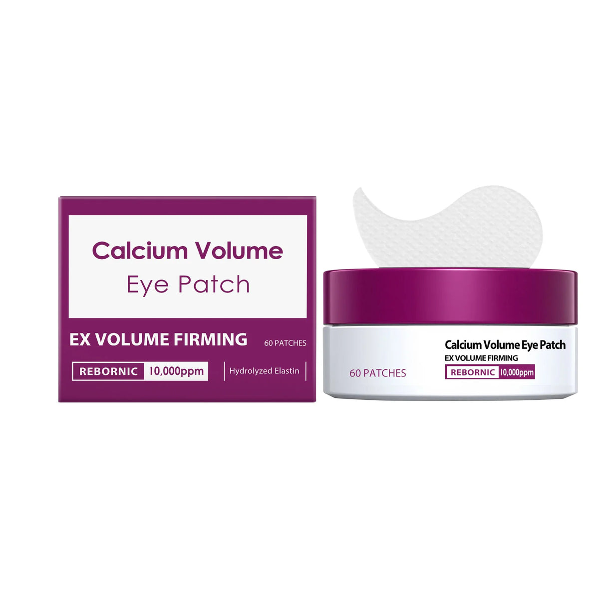 Calcium Anti-Aging Skincare Set – Serum, Cream, Eye Patches & Collagen Balm