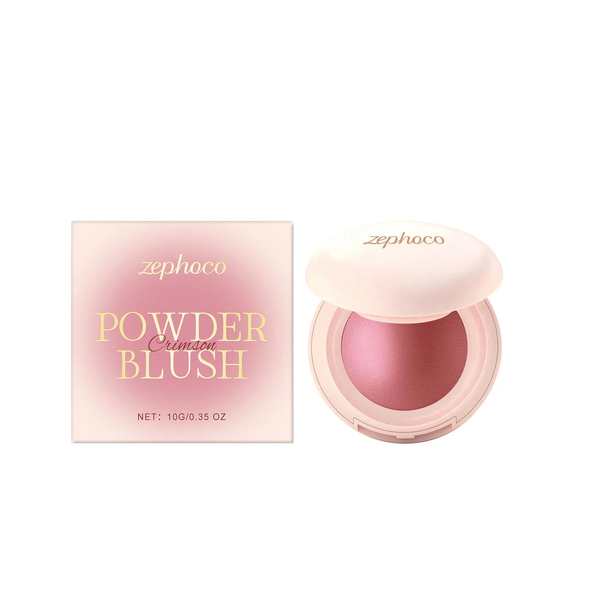 Blush Hydratant Multi-Teintes Zephoco | Fini Lumineux & Soyeux