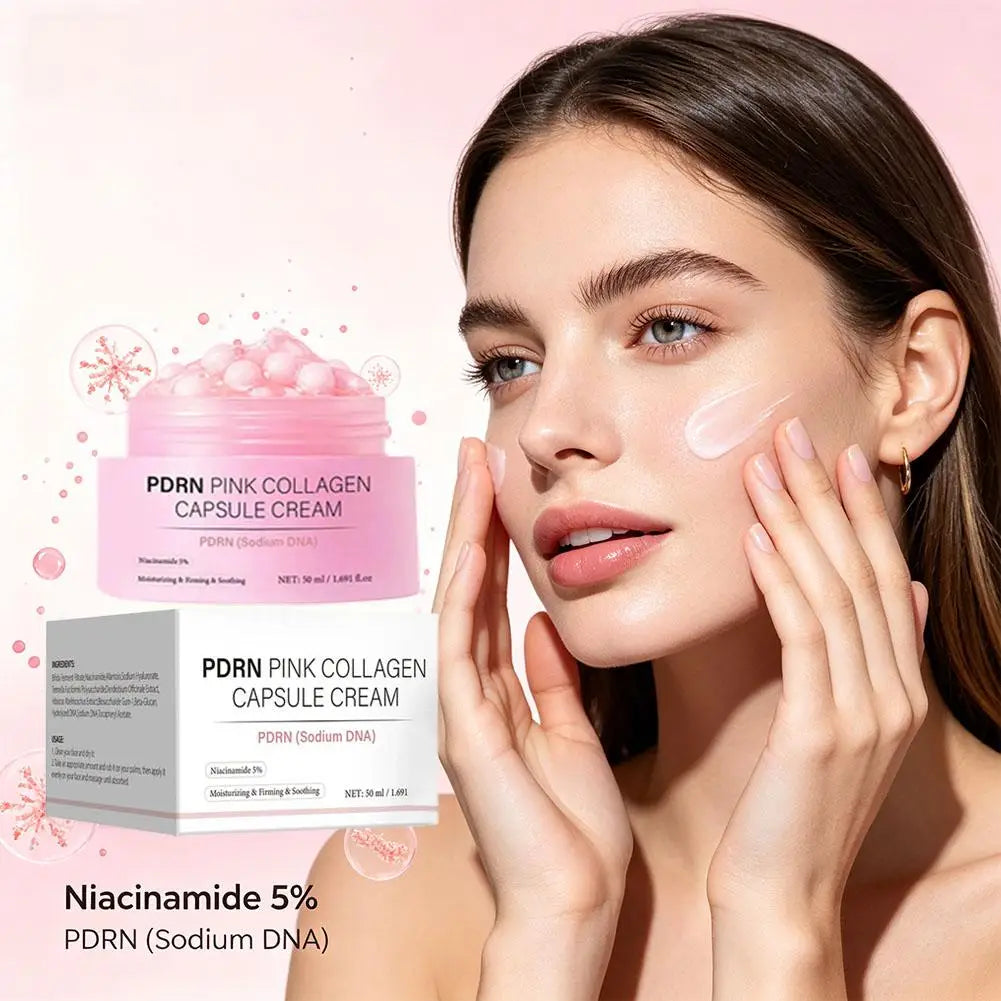 Collagen PDRN Cream Capsules 50ml – Facial Hydration, Firmness & Radiance