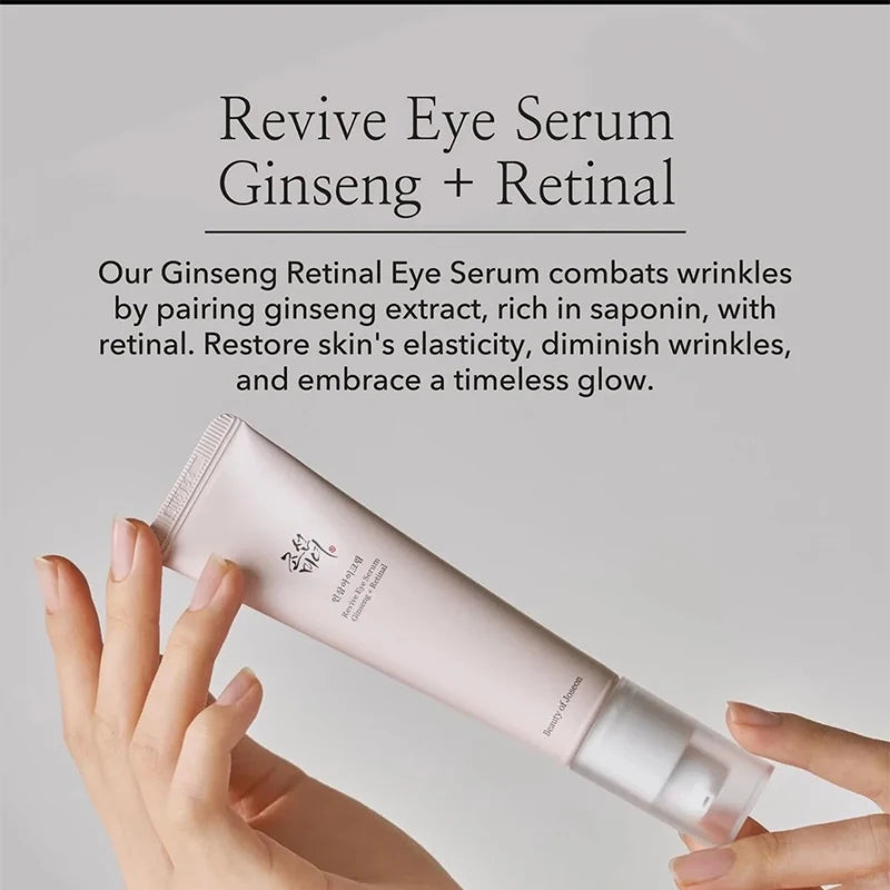Soin Visage Coréen – 5 Essences Éclat, Anti-âge & Crème Contour des Yeux Hydratante