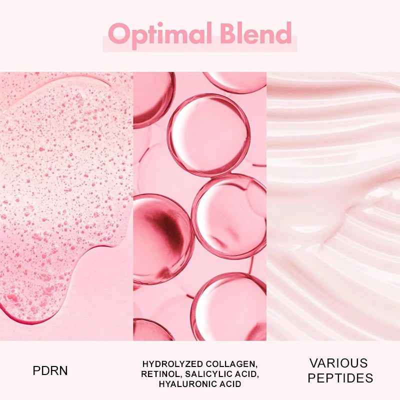 Sérum Anti-Acné Peptides & PDRN Collagène – Pores Affinés, Éclat & Teint Unifié