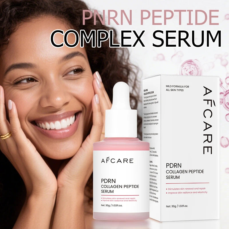 Sérum Anti-Acné Peptides & PDRN Collagène – Pores Affinés, Éclat & Teint Unifié