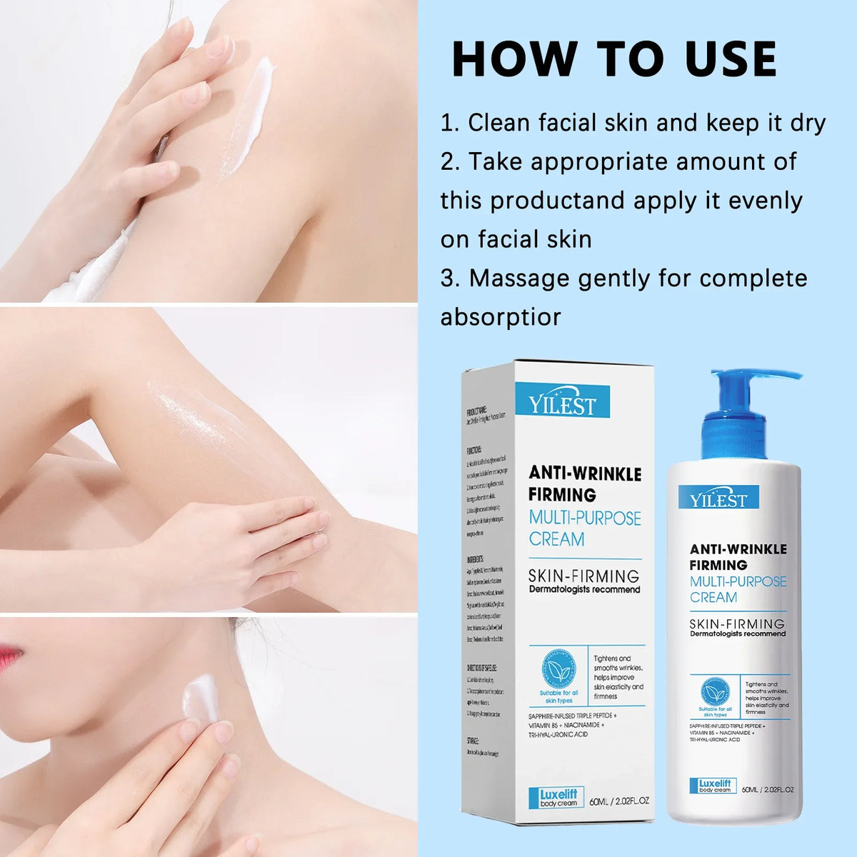 Crème Raffermissante Corps – Soin Hydratant, Liftant & Éclat