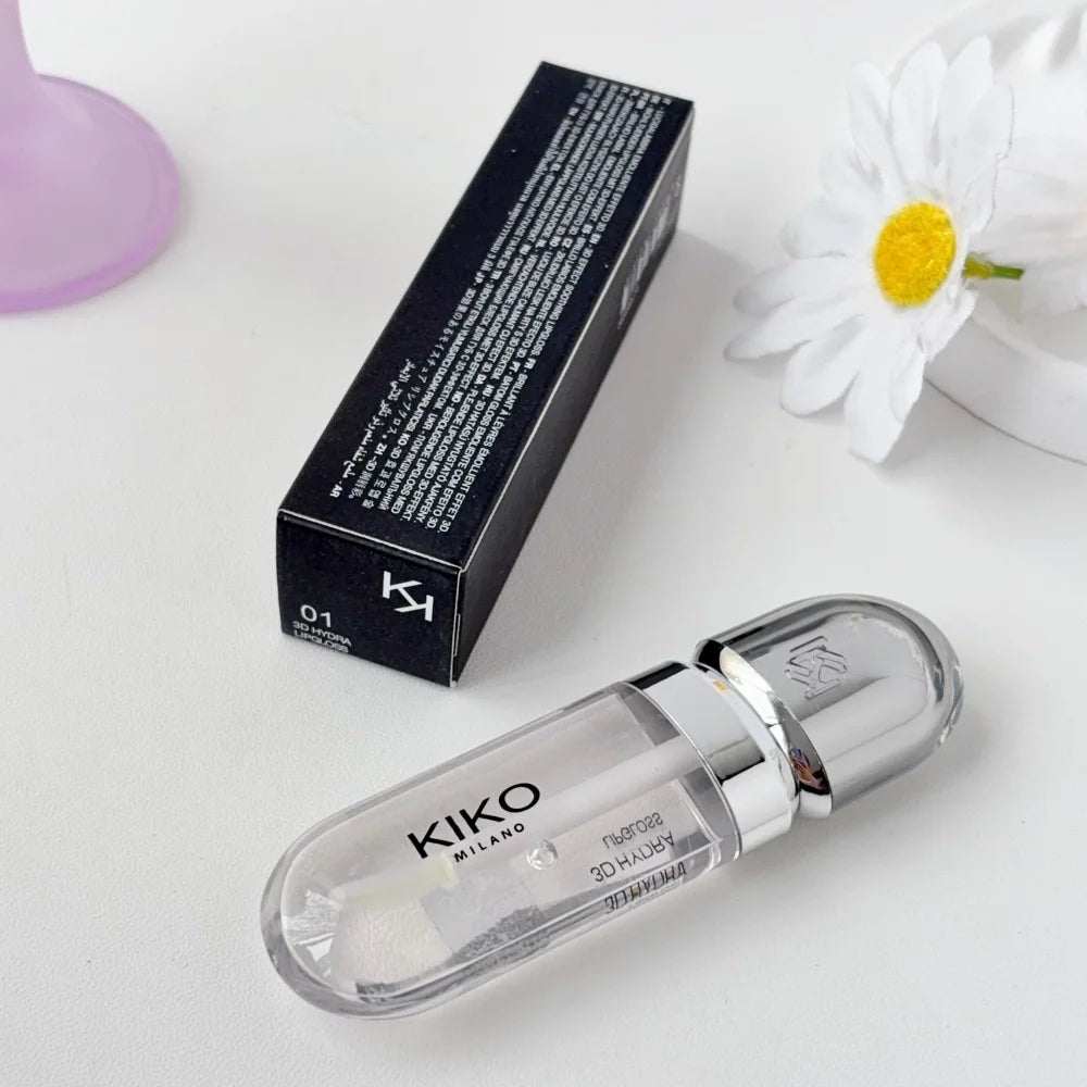KIKO Milano 3D Hydra Lip Gloss – Brillance Miroir, Waterproof & Longue Tenue