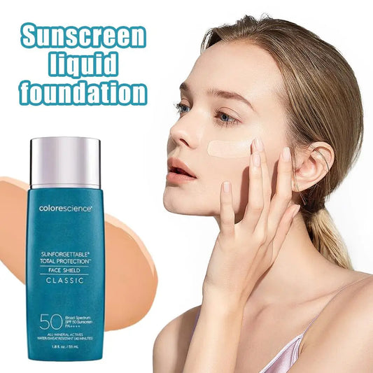 Fond de Teint Hydratant Teinté SPF – Bonne Mine Naturelle, Léger & Tous Types de Peau