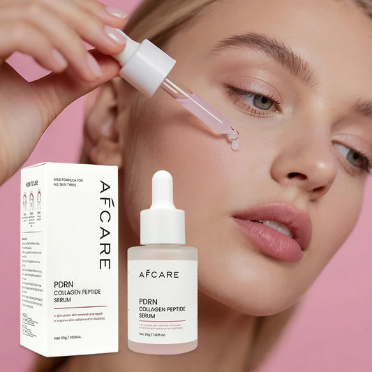 Sérum Visage Rose Collagène Intensif & Peptides de Cuivre – Anti-Âge & Hydratant Style Coréen