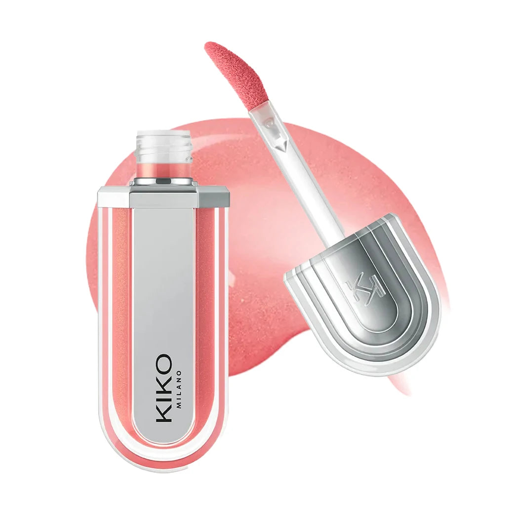 KIKO Milano 3D Ginger Gloss Lèvres Repulpant – Effet Miroir, Volume & Longue Tenue