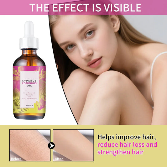 Huile Soin Cheveux & Peau – Jojoba, Amande Douce & Cynodonte | 60ml