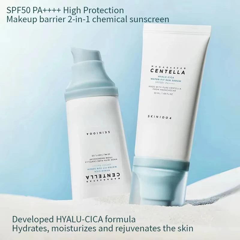SKIN1004 Centella Hyalu-Cica Set – Moisturizing Cream 75ml & Sunscreen SPF50+ PA++++