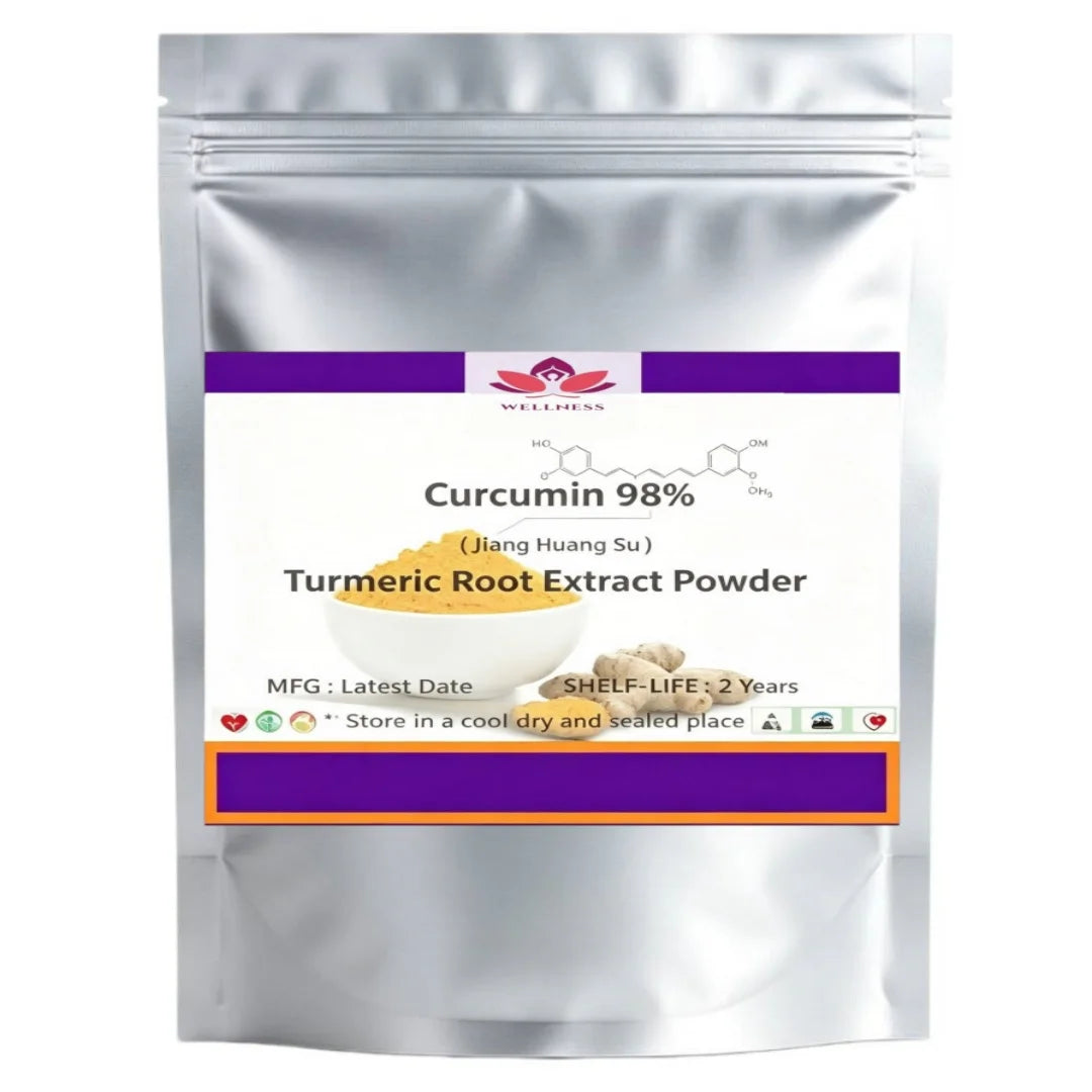 Factory Supply Water Soluble Turmeric Root Extract Pure Natural Organic Curcumin : Raw Material Care Facial care Body powder