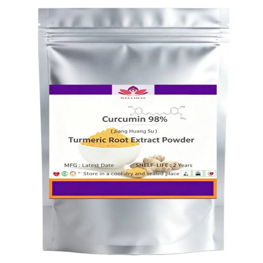 Factory Supply Water Soluble Turmeric Root Extract Pure Natural Organic Curcumin : Raw Material Care Facial care Body powder