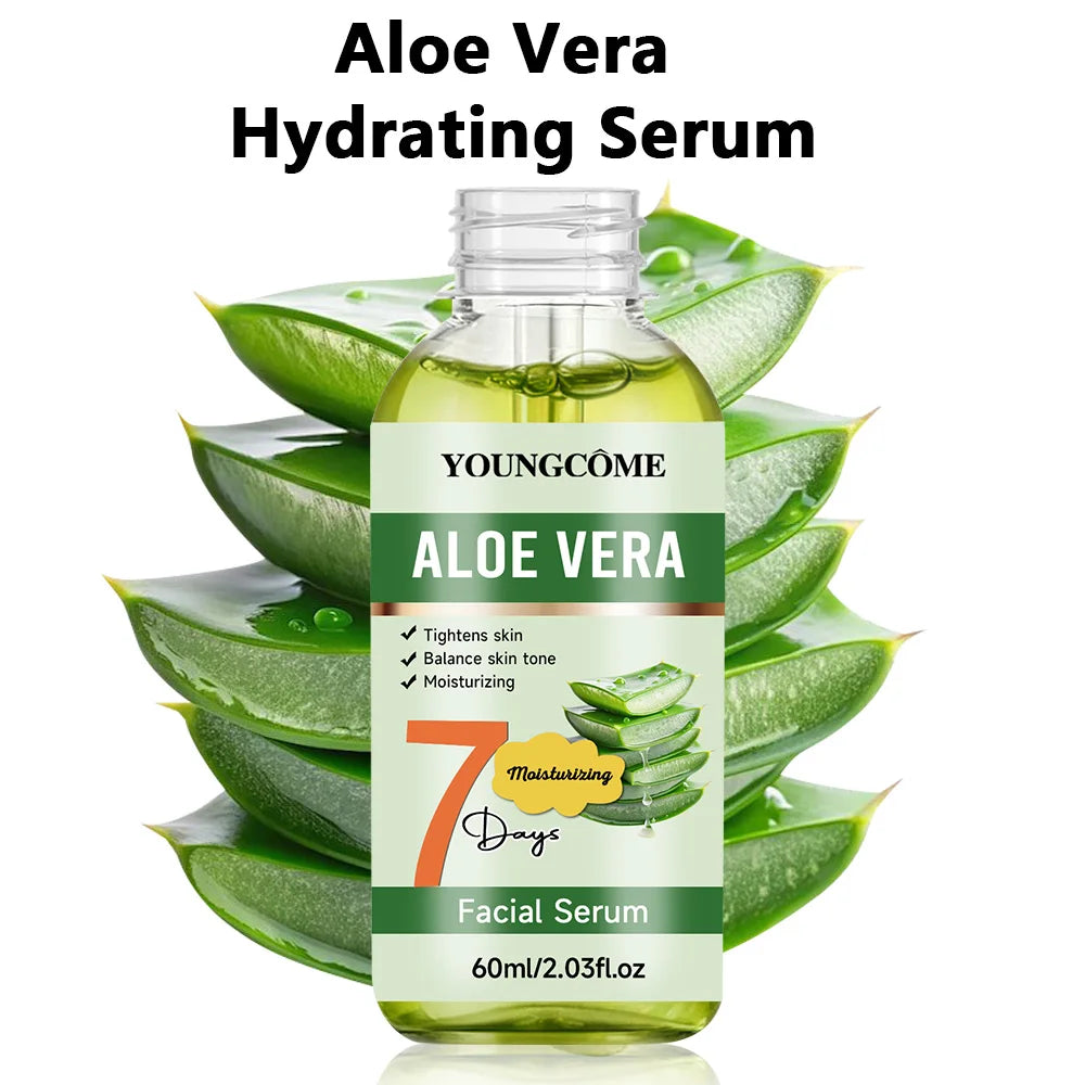 Sérum Visage à l'Aloe Vera – Hydratant, Apaisant & Raffermissant | YOUNGCOME
