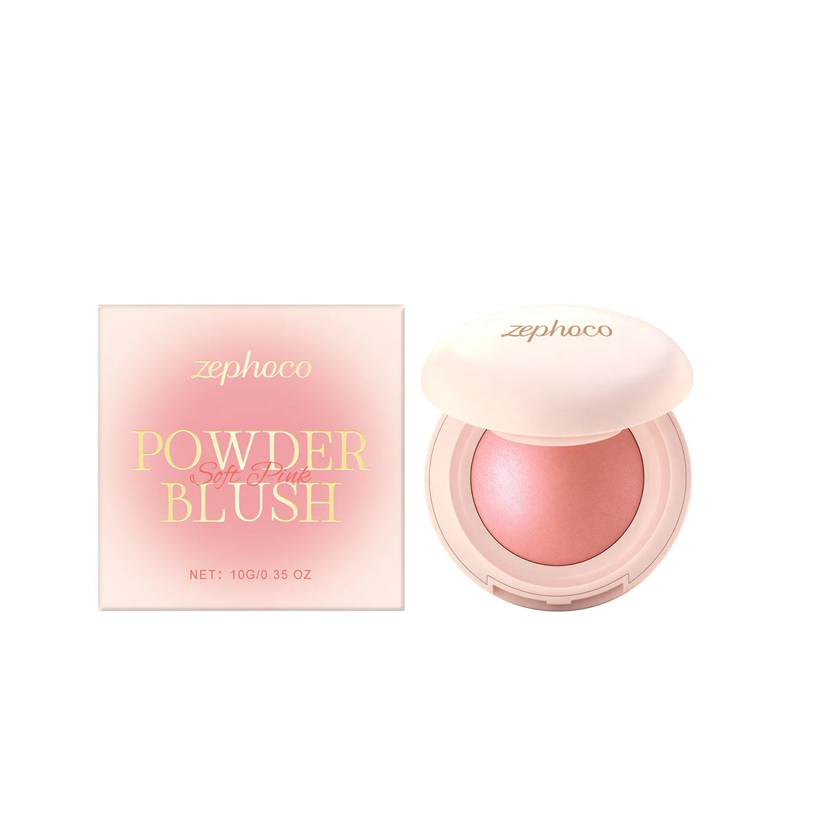 Blush Hydratant Multi-Teintes Zephoco | Fini Lumineux & Soyeux