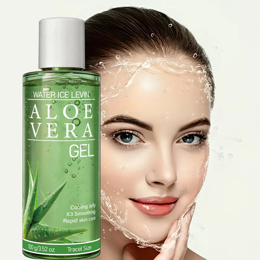 Gel Aloe Vera à l'Acide Hyaluronique – Hydratation Intense & Effet Fraîcheur