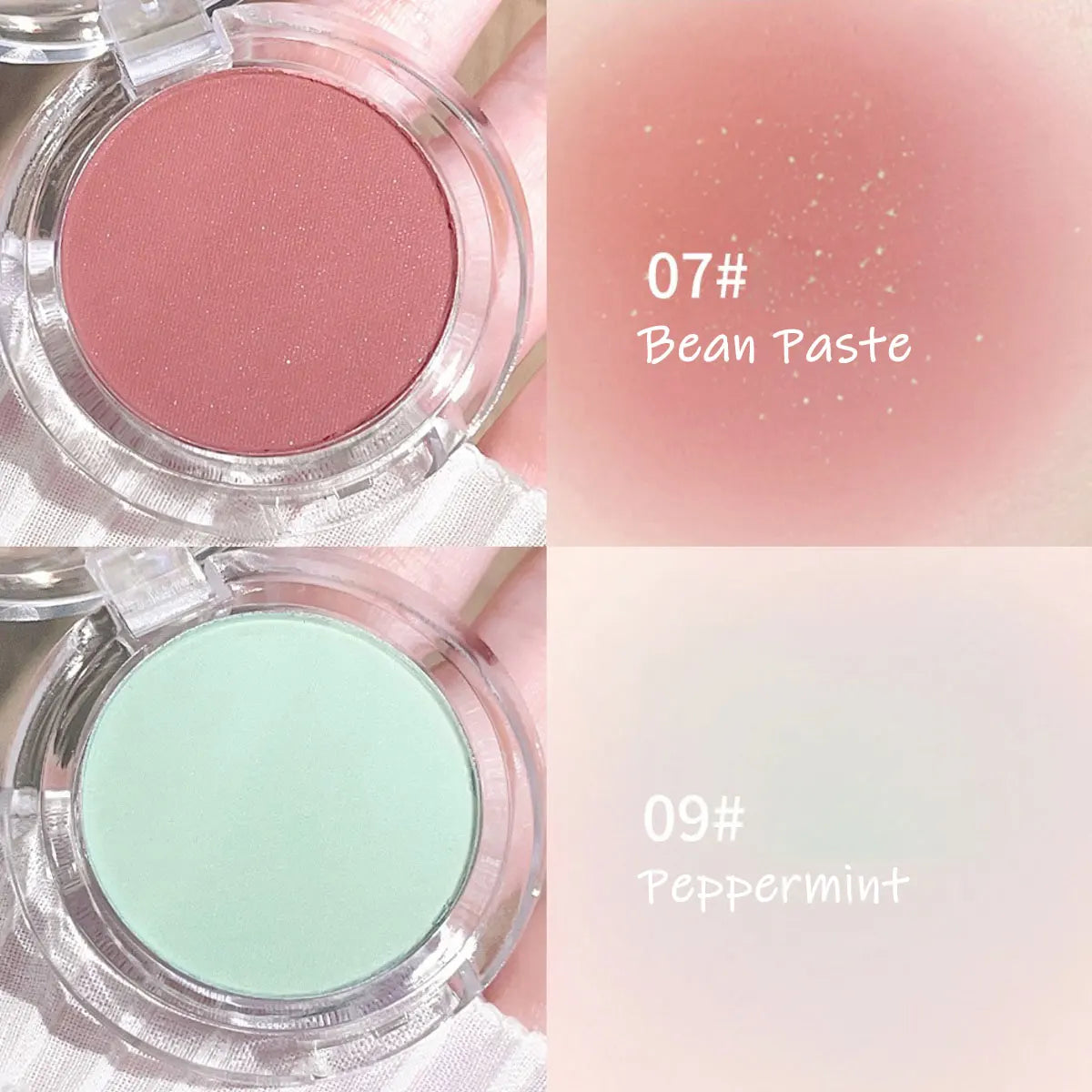 Blush Quotidien Mono-Couleur — Reflet Viné Subtil, Paillettes Fines & Palette Naturelle