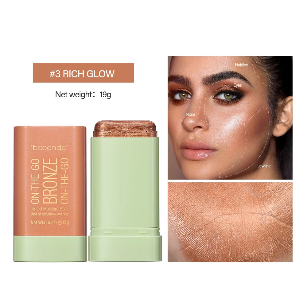Blush Stick Crème Multi-Usage 19g — Joues, Lèvres & Yeux | Waterproof Longue Durée