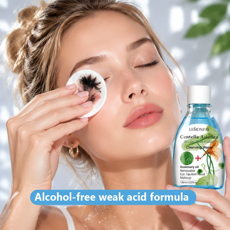 Eau Micellaire Centella & Romarin – Démaquillant Doux Visage, Yeux & Lèvres | 120ml